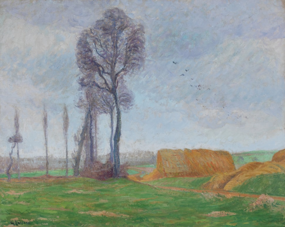 Paysage d'Automne à Nesle la Vallée - Gustave Loiseau (1865 - 1935)